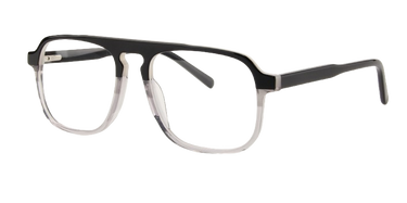 Men Access Eyeglasses: Kai Black/Grey - SpecSMART Eye Clinic (Diagonal View)